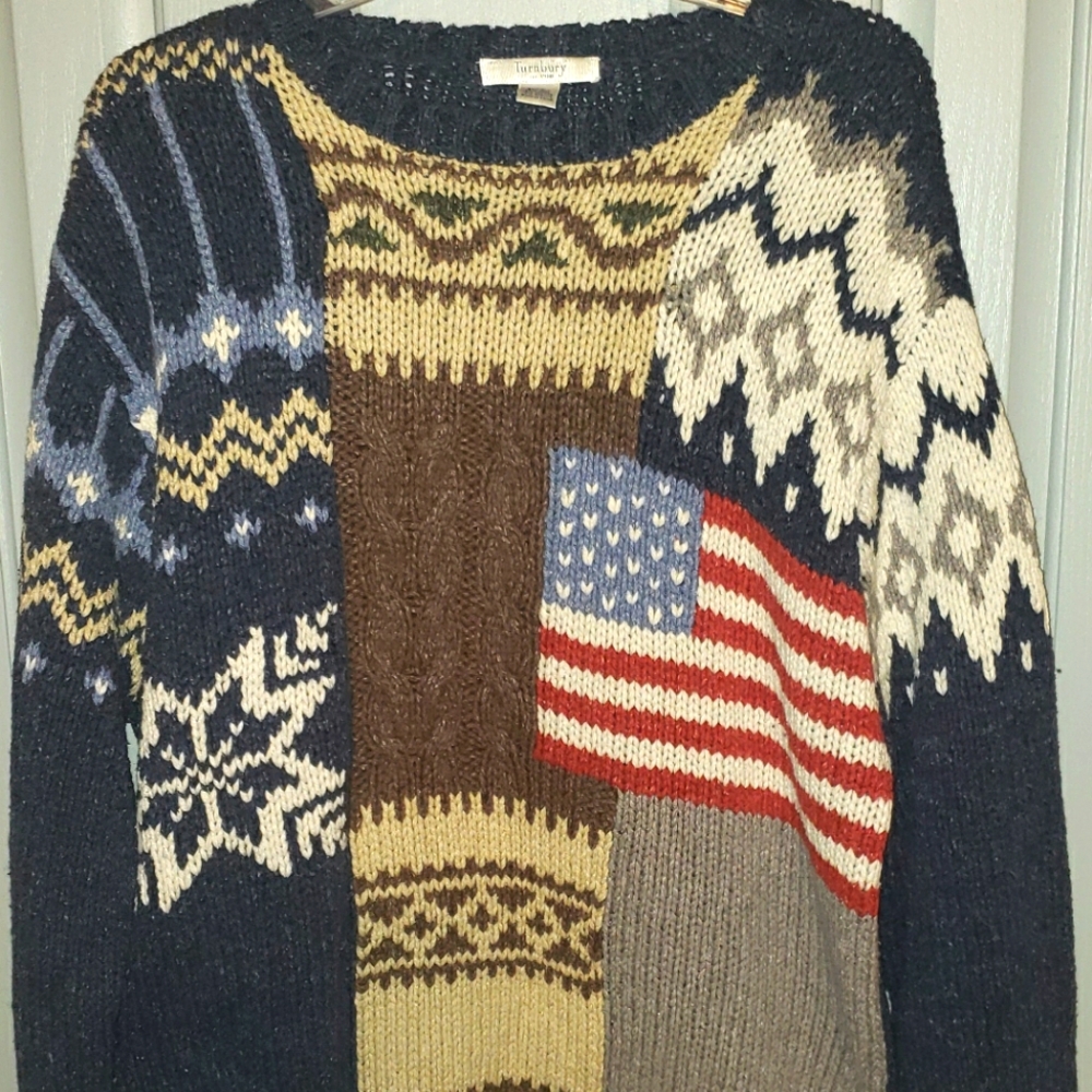 Turnbury Holiday sweater - multiple Holiday looks - size 44 - heavy-duty